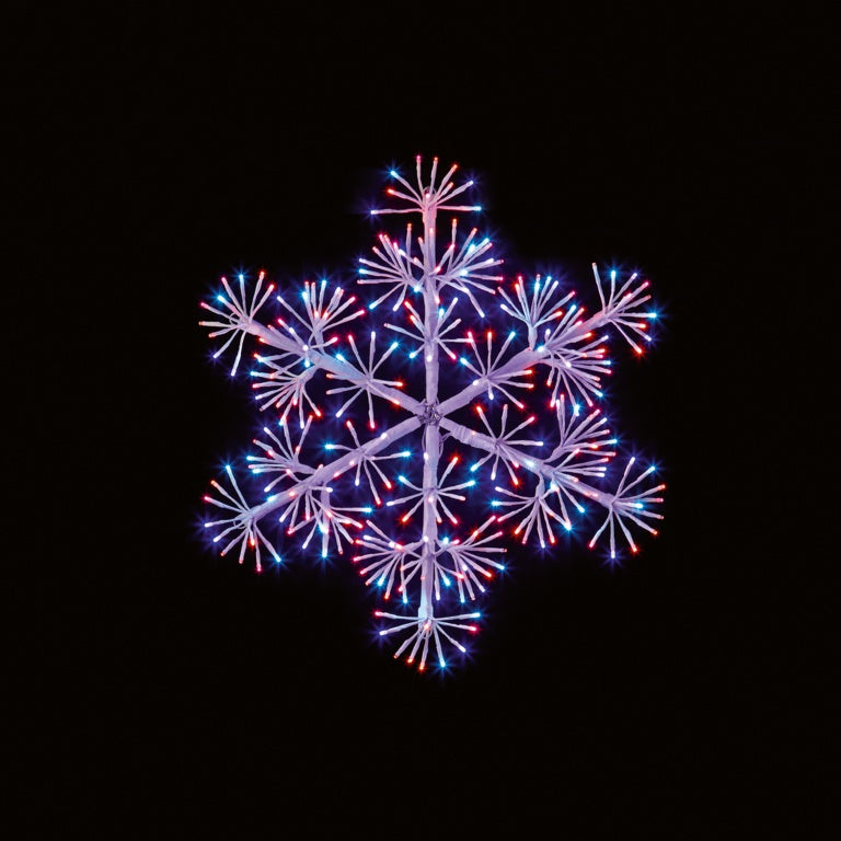 Premier White Starburst Snowflake 300 LEDs