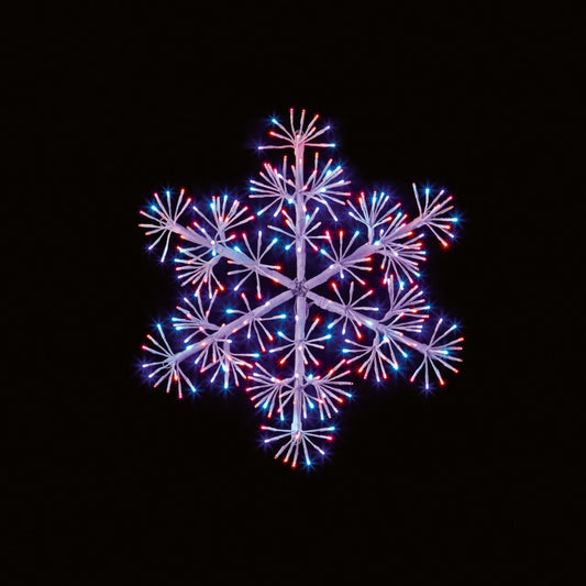 Premier White Starburst Snowflake 300 LEDs