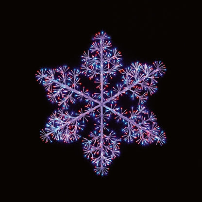 Premier White Starburst Snowflake 960 LEDs