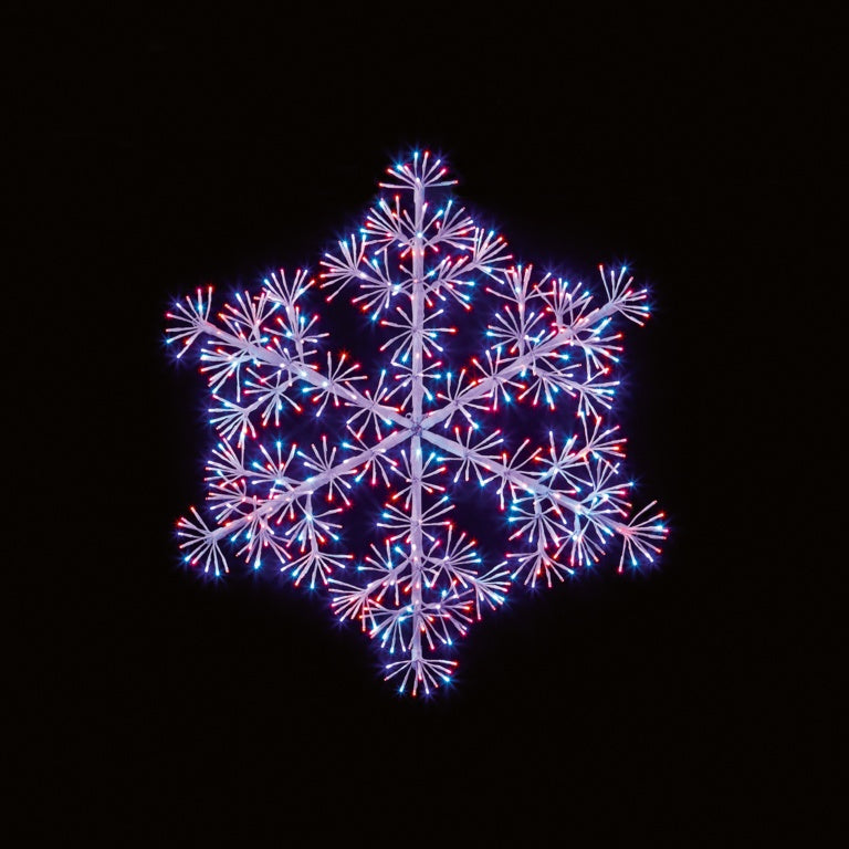 Premier White Starburst Snowflake 660 LEDs