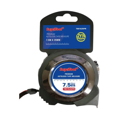 SupaTool Premium Auto Lock Tape Measure