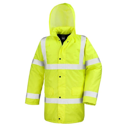 Pencarrie Hi-Vis Yellow Long Jacket