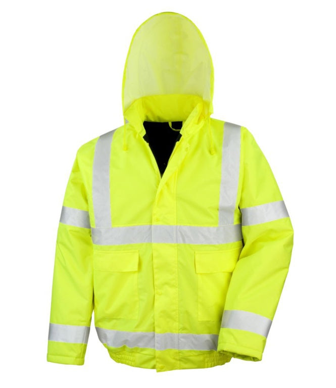 Blouson aviateur jaune haute visibilité Pencarrie