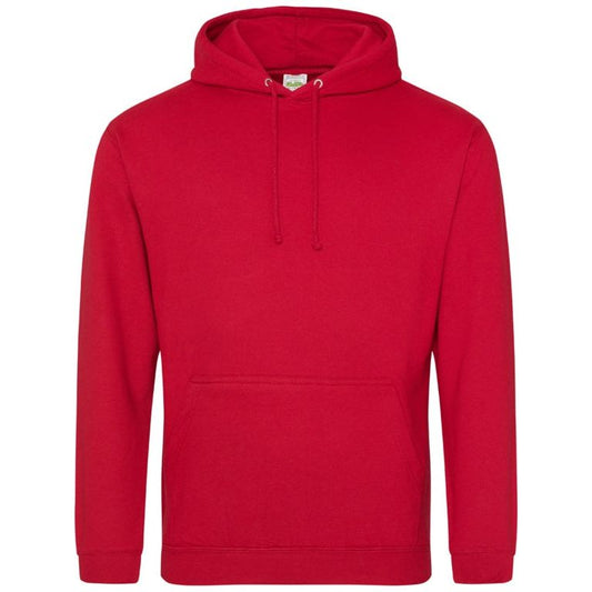 Pencarrie sudadera con capucha roja fuego