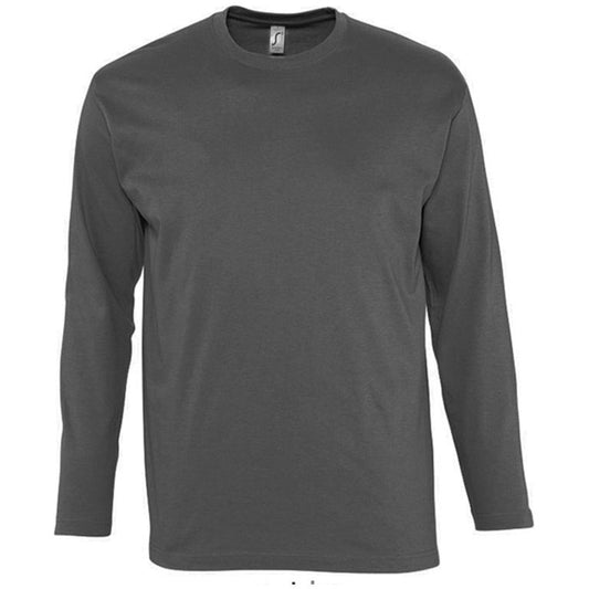 Pencarrie Long Sleeved Dark Grey T Shirt