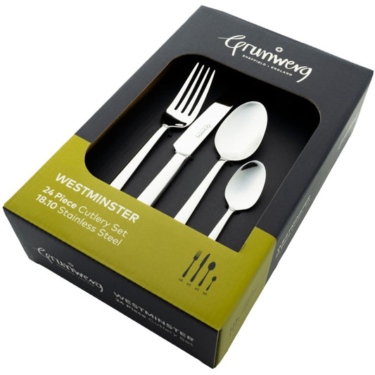 Grunwerg 24 Piece Boxed Cutlery Set