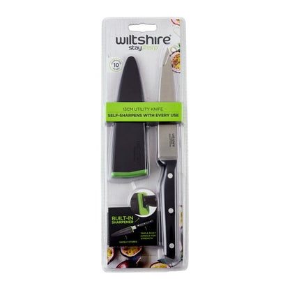 Wiltshire Staysharp Triple Rivet Utility Knife – 13cm