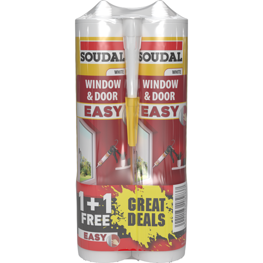 Soudal 1+1 Free Window & Door Easy Sealant