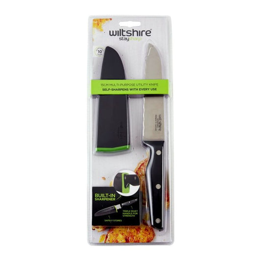 Wiltshire Staysharp Cuchillo multiusos con triple remache