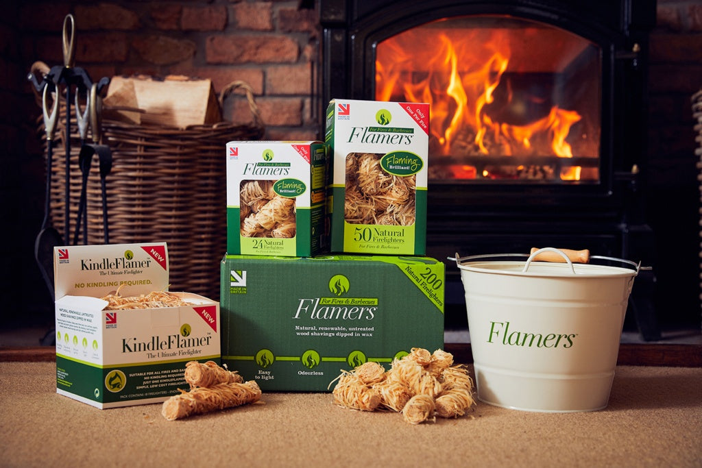 Certainly Wood Ltd Flamers Natural Firelighters