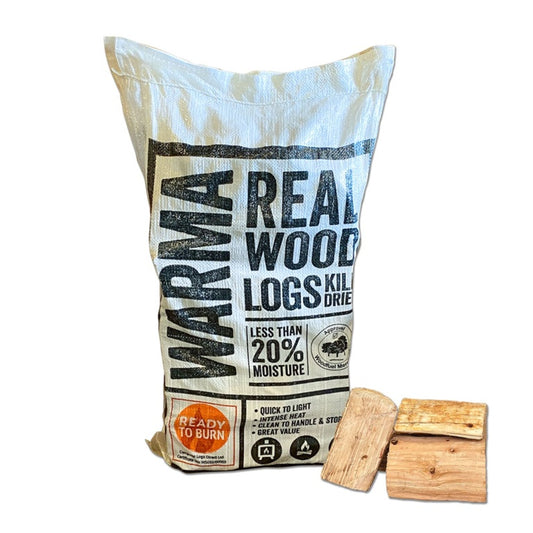 Warma Real Wood Logs – Medium Bag