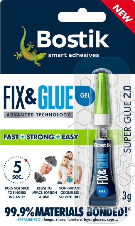 Bostik Fix And Glue Gel