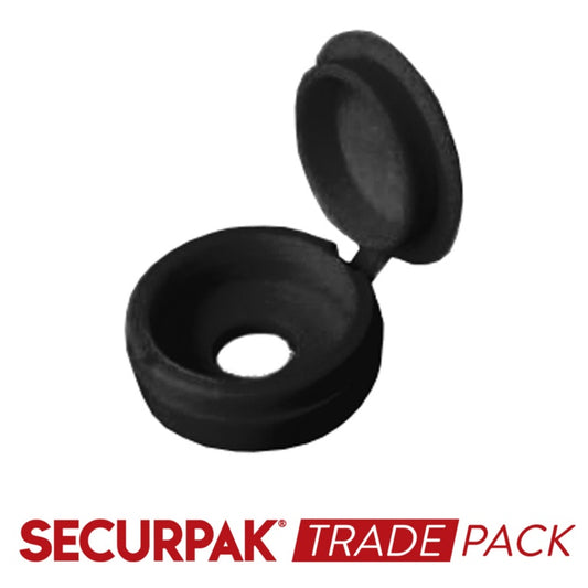 Bouchons à vis rabattables Securpak 10g Noir