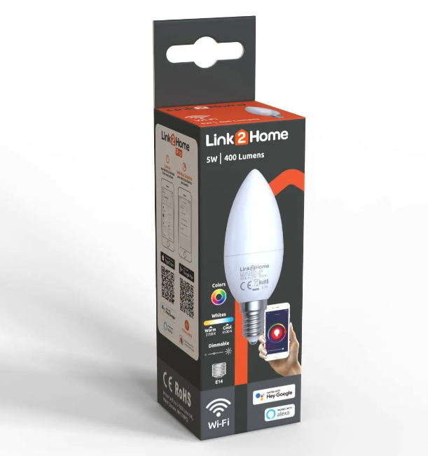 Link2Home Smart Colour Change Indoor Lamp