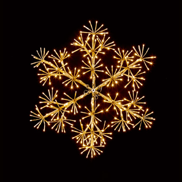 Premier Gold Starburst Snowflake