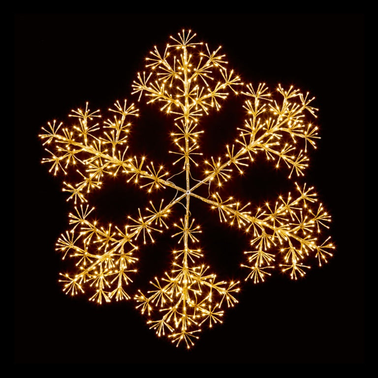 Premier Gold Starburst Snowflake