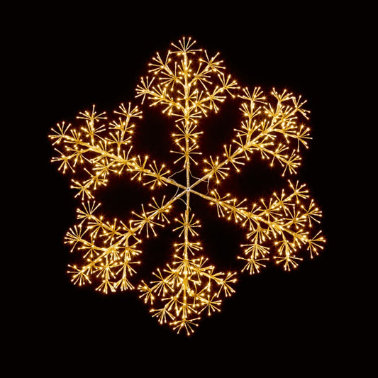 Premier Gold Starburst Snowflake