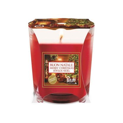 Price's Candles Petali Medium Candle Jar Merry Christmas