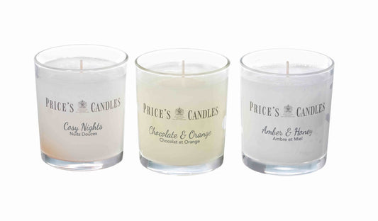 Price's Candles Christmas Wishes 3 Candle Giftset