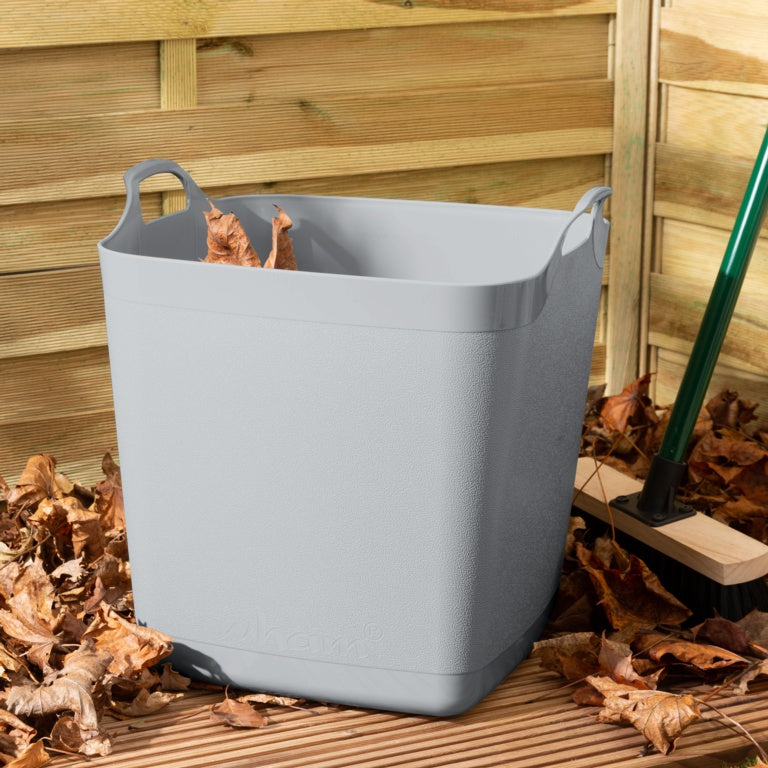 Whatmore Square Flexi Tub Cool Grey