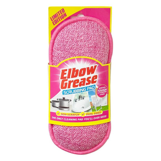 Elbow Grease Pink Scrubbing Pad