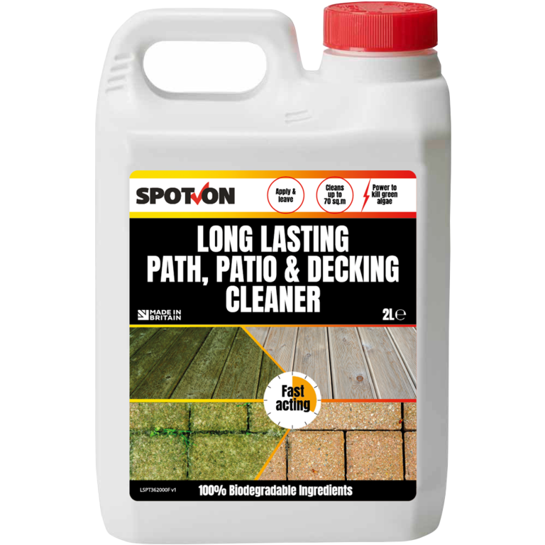 Spot On Path, Patio & Decking Cleaner 2L