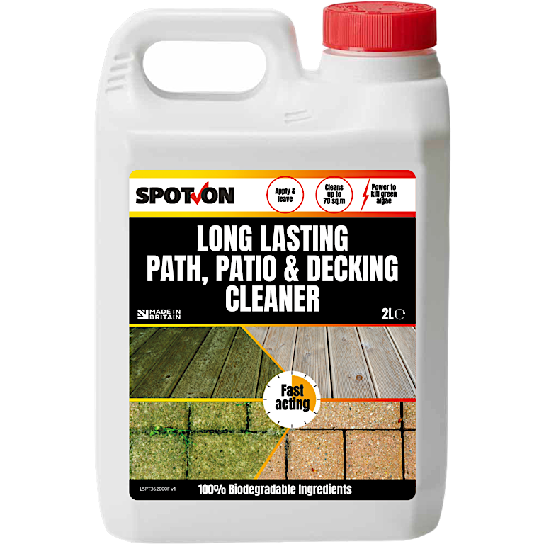 Spot On Path, Patio & Decking Cleaner 2L