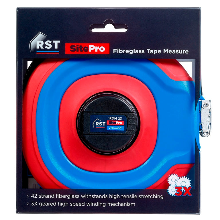 RST Surveyors Fibreglass Tape Measure