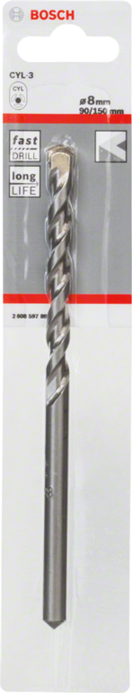 Bosch Silver Percussion Concrete Drill Bit