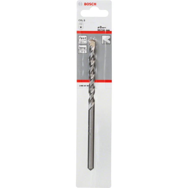 Bosch Silver Percussion Concrete Drill Bit