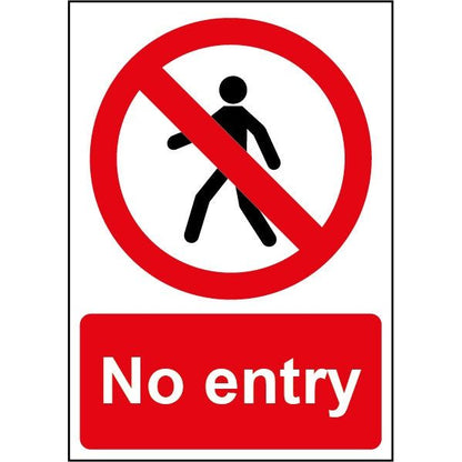 Smiths Architectural No Entry Sign