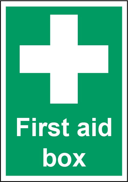 Smiths Architectural First Aid Box Sign