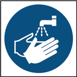 Securit Wash Hands Symbol Sign