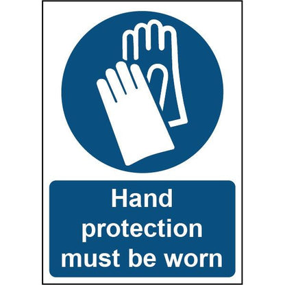 Smiths Architectural Hand Protection Must Be Worn Sign