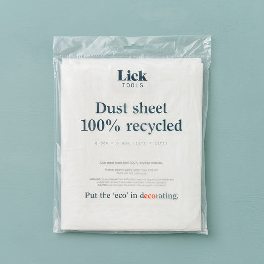 LickTools 100% Recycled Dust Sheet