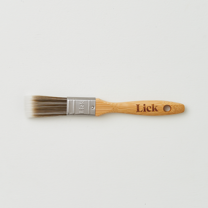 LickTools Brosse plate avec manche en bambou écologique