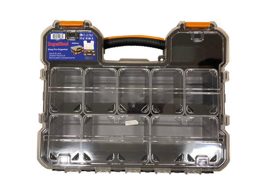 Organizador SupaTool Deep Pro con compartimentos extraíbles