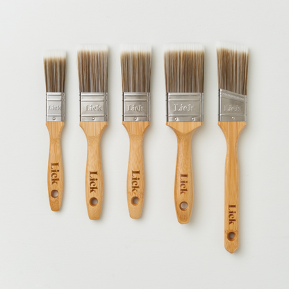 LickTools Bamboo Handle Brush Set