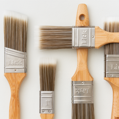 LickTools Bamboo Handle Brush Set