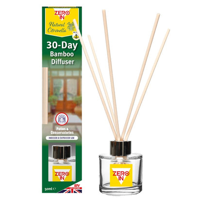 Zero In 30-Day Bamboo Diffuser