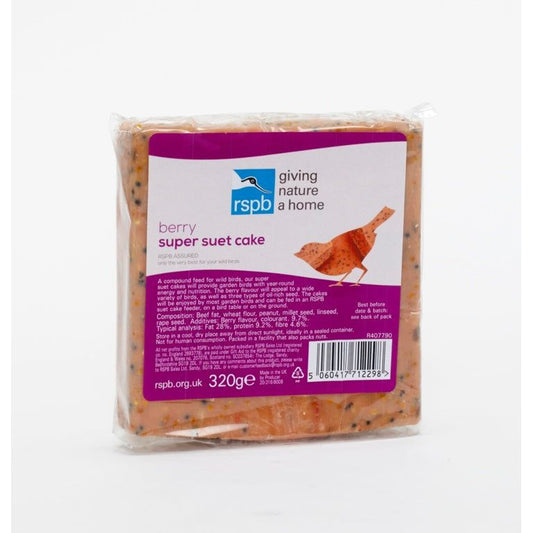 Rspb Super Suet Cake With Berry