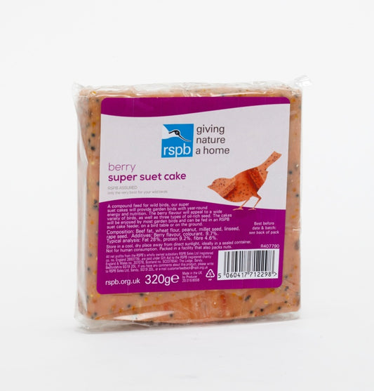 Rspb Super Suet Cake With Berry