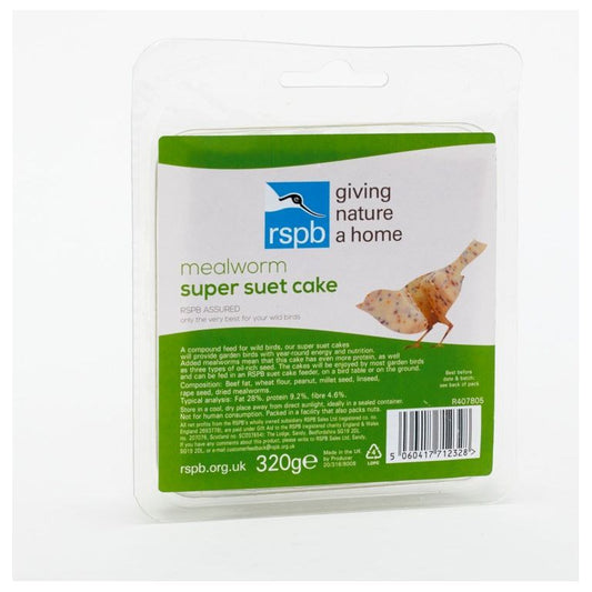 Rspb Super Suet Cake With Mealworms