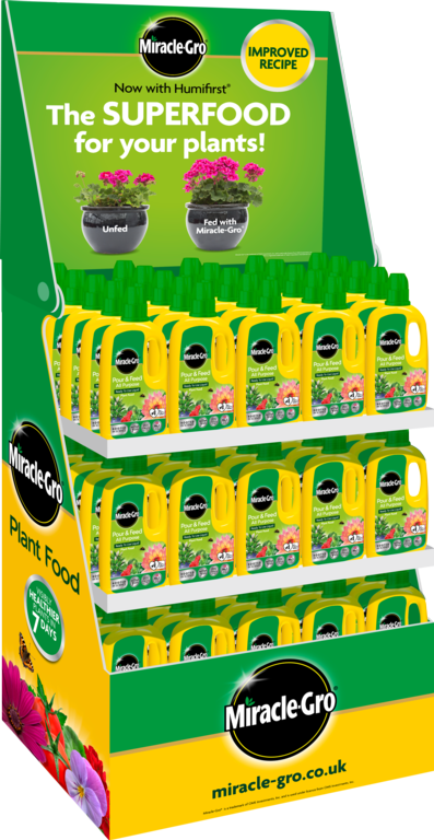 Miracle-Gro® Pour & Feed RTU Display Unit