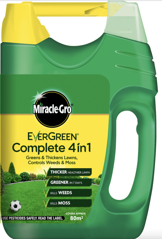 Épandeur Miracle-Gro® Evergreen Complete 4 en 1 80m2 