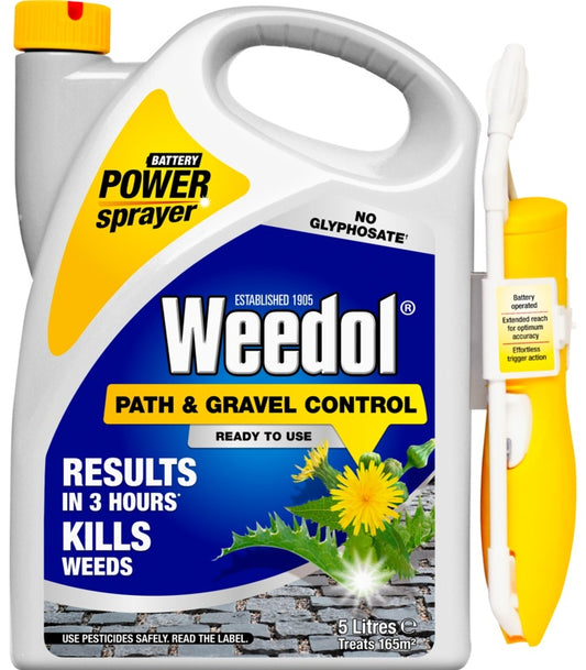 Spray eléctrico Weedol® para senderos y grava