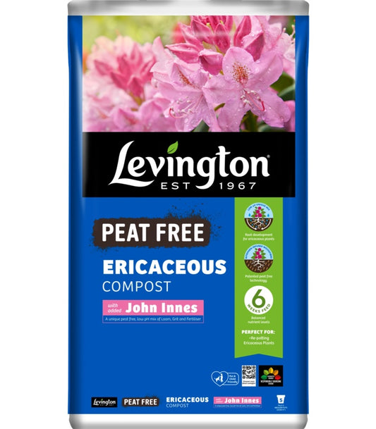 Levington Peat Free Ericaceous Compost With John Innes