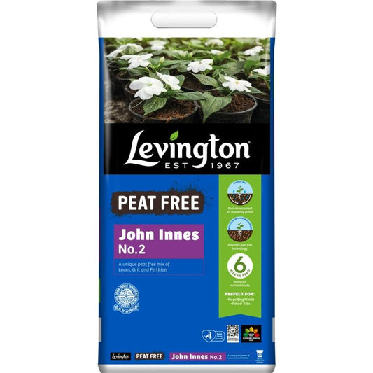 Compost John Innes No 2 sin turba Levington