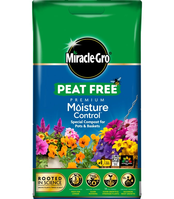 Control de humedad sin turba Miracle-Gro®