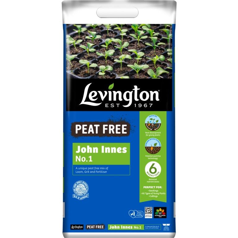 Compost John Innes No 1 sans tourbe Levington